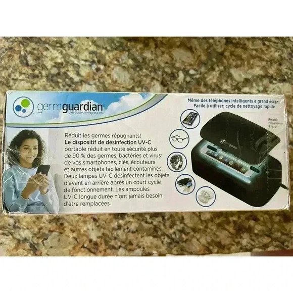 Germguardian UV-C Light Sanitizer for Cellphone, and Small Items (EUC) - Picture 6 of 13